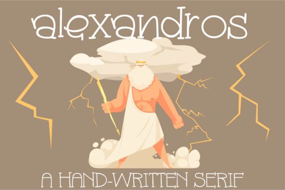 Alexandros: A Handwritten Font That Converts Scrollers Into Clickers