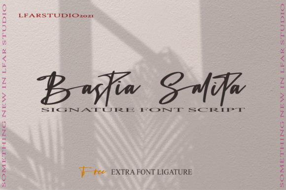Bastia Salita: A Premium Script Font for Trusted, Elegant Branding
