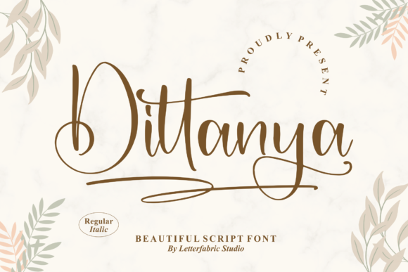 Dittanya: A Handwritten Font That Elevates Your Brand