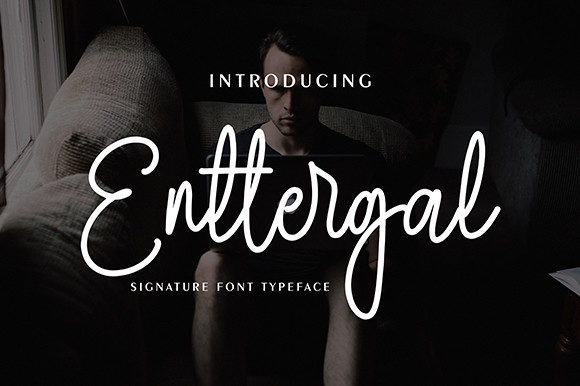 Enttergal: A Delicate Script Font for Thoughtful Editorial Moments