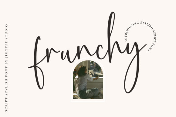 Frunchy: A Modern Script Font That Elevates Real Small Business Branding