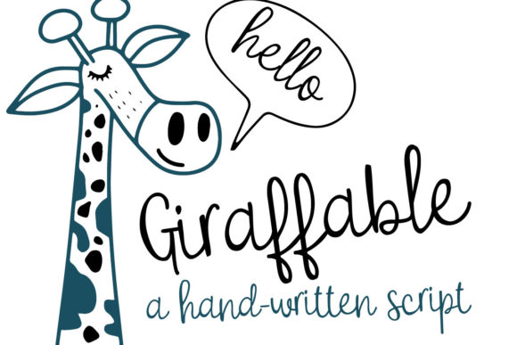 Giraffable: A Handwritten Font That Builds Brand Recognition