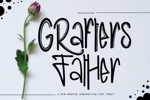 Grafters Father: A Handmade Script Font That Makes Your Brand Feel Human