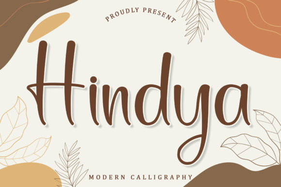 Hindya: A Script Font That Makes Your Brand Feel Thoughtful