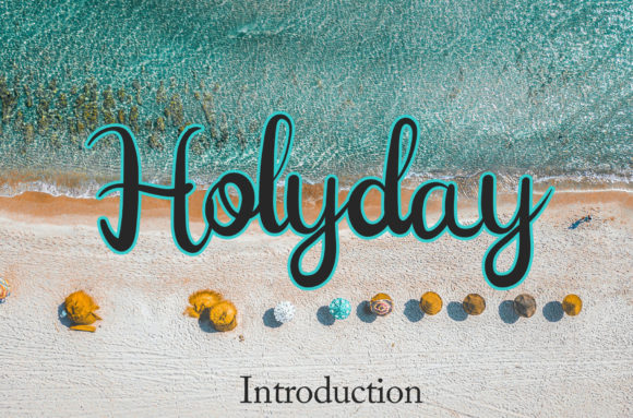 Holyday: A Chic Handwritten Font That Feels Like It Belongs