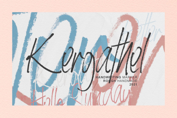 Kergathel: A Handwritten Font That Builds Brand Warmth
