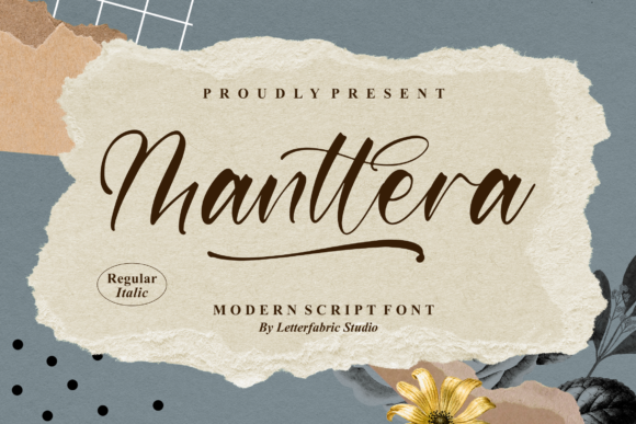 Manttera: A Handwritten Font That Earns Its Place in Real Campaigns