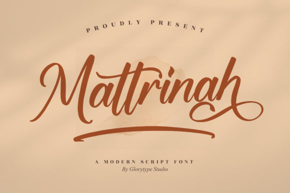 Mattrinah: A Thoughtful Script Font for Calm, Confident Typography