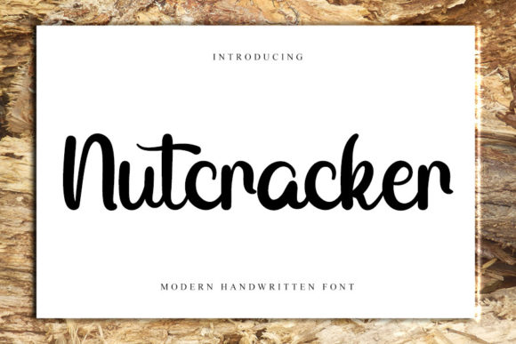 Nutcracker: A Handwritten Font That Elevates Real Small Business Branding