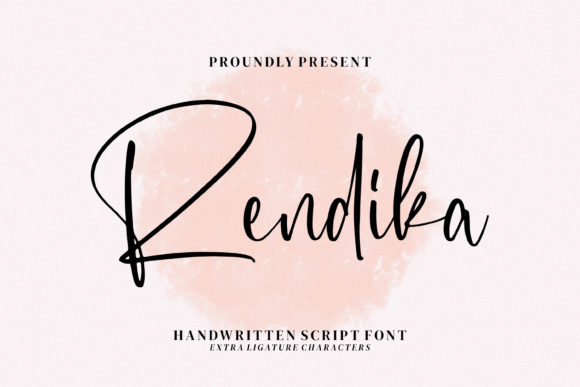 Rendika: A Premium Handwritten Font That Elevates Your Brand