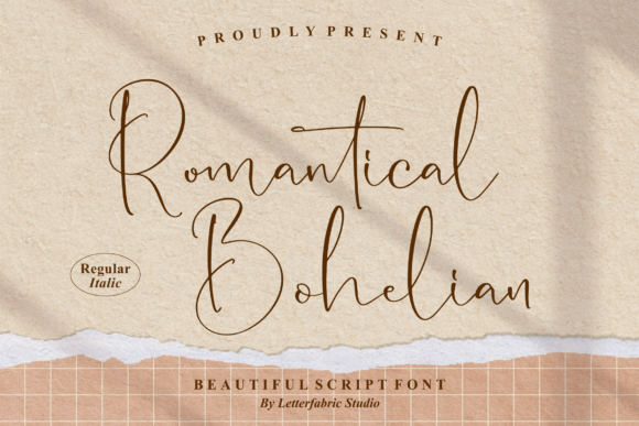 Romantical Bohelian: A Script Font That Breathes Life Into Editorial Moments