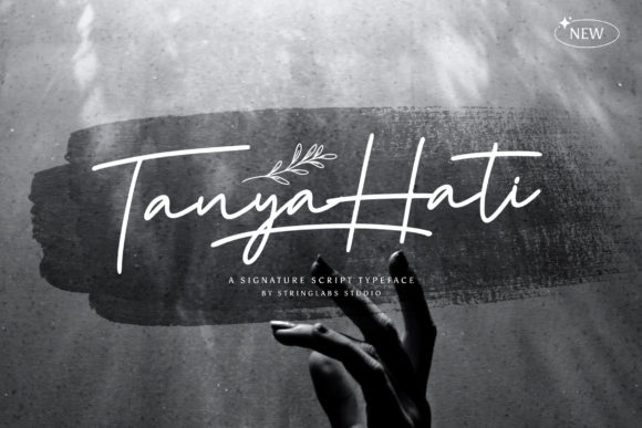 Tanya Hati: A Refined Handwritten Font for Digital Branding