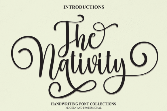 The Nativity: A Refined Script Font for Warm, Human Branding