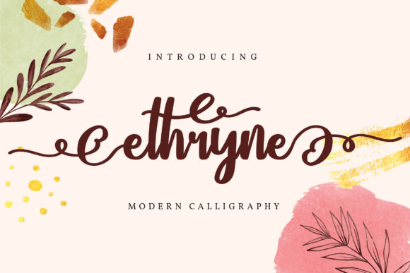 Use Ethryne for Elegant Web Typography