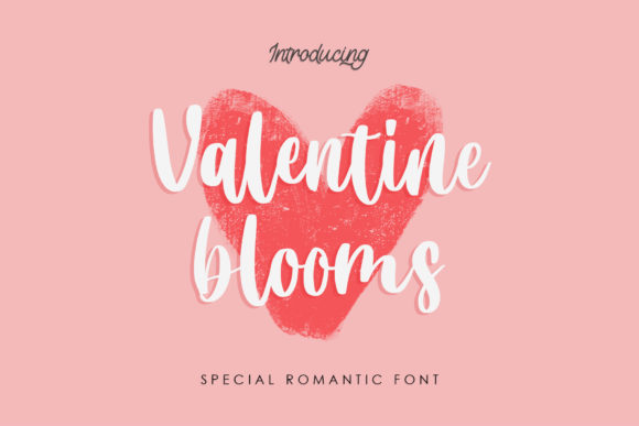 Valentine Blooms: A Font for Creative Campaigns